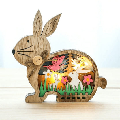 Rynx | EasterGlow – Illuminated twisted bunny figures with gentle LED elements