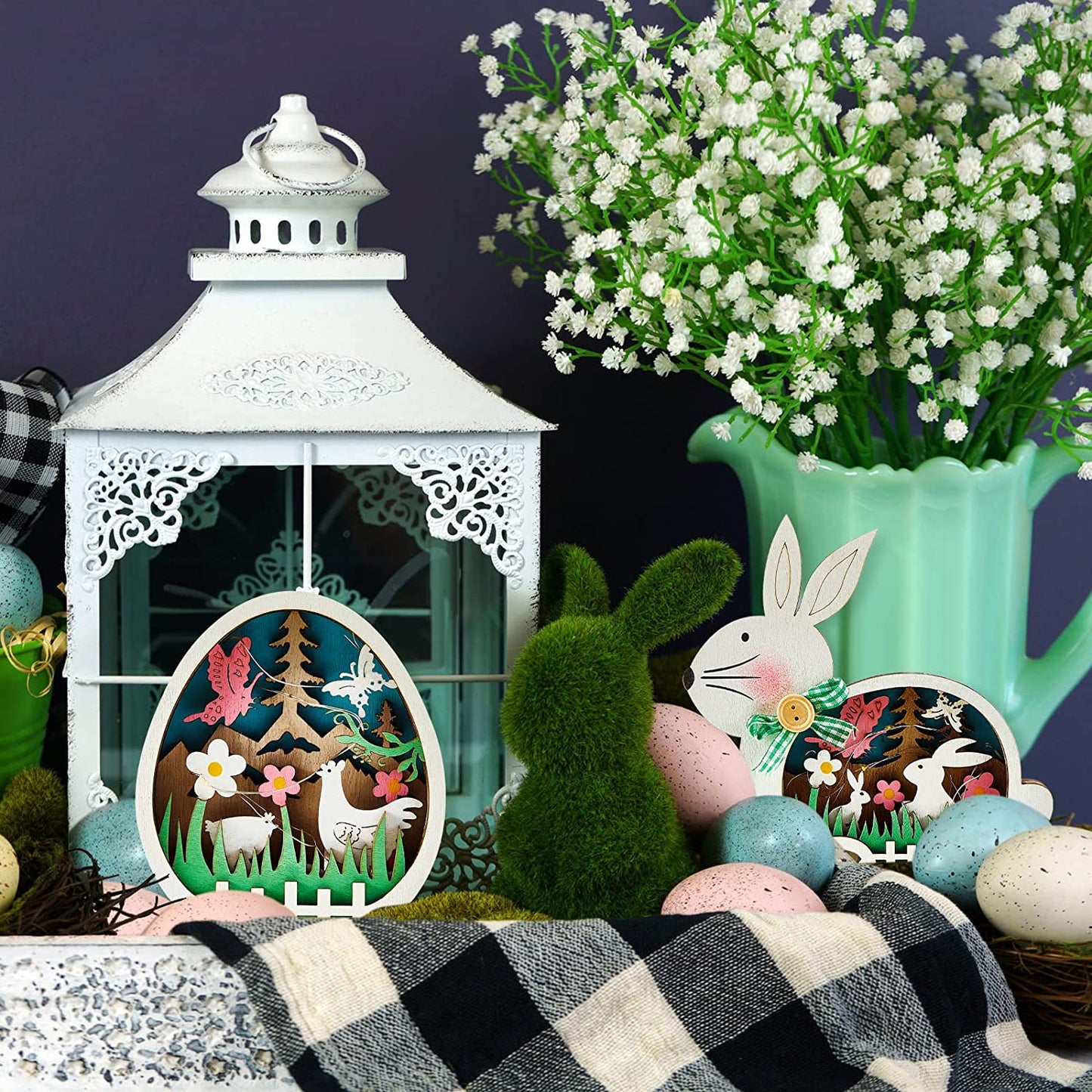 Rynx | EasterGlow – Illuminated twisted bunny figures with gentle LED elements