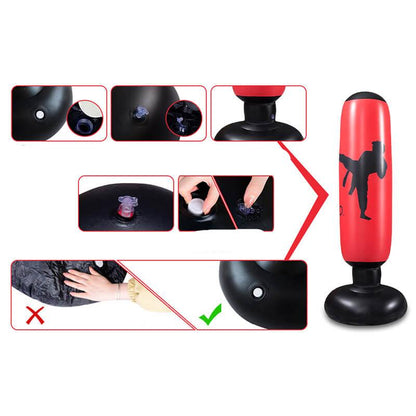 Rynx | Inflatable Punching Bag - ImpactPro Punch Tower