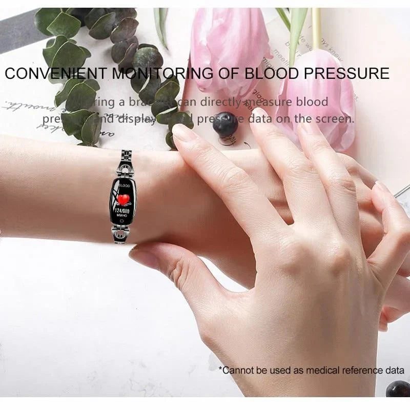 RYNX | Smart Fitness Bracelet With Hr And Blood Pressure Monitor For Women