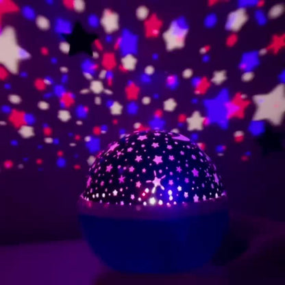 Rynx | StarGlow - LED Star Projector Night Light with Adjustable Colors and USB Power