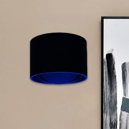 Rynx | Black/White Circle Mini Wall Light Kit Simple LED Metal Wall Light in Multi-Color Light