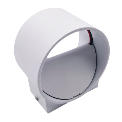 Rynx | Black/White Circle Mini Wall Light Kit Simple LED Metal Wall Light in Multi-Color Light