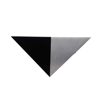 Rynx | Minimalism Pyramid Wall Light Kit Metal Party RGB LED Wall Mounted Light in Black and Silver