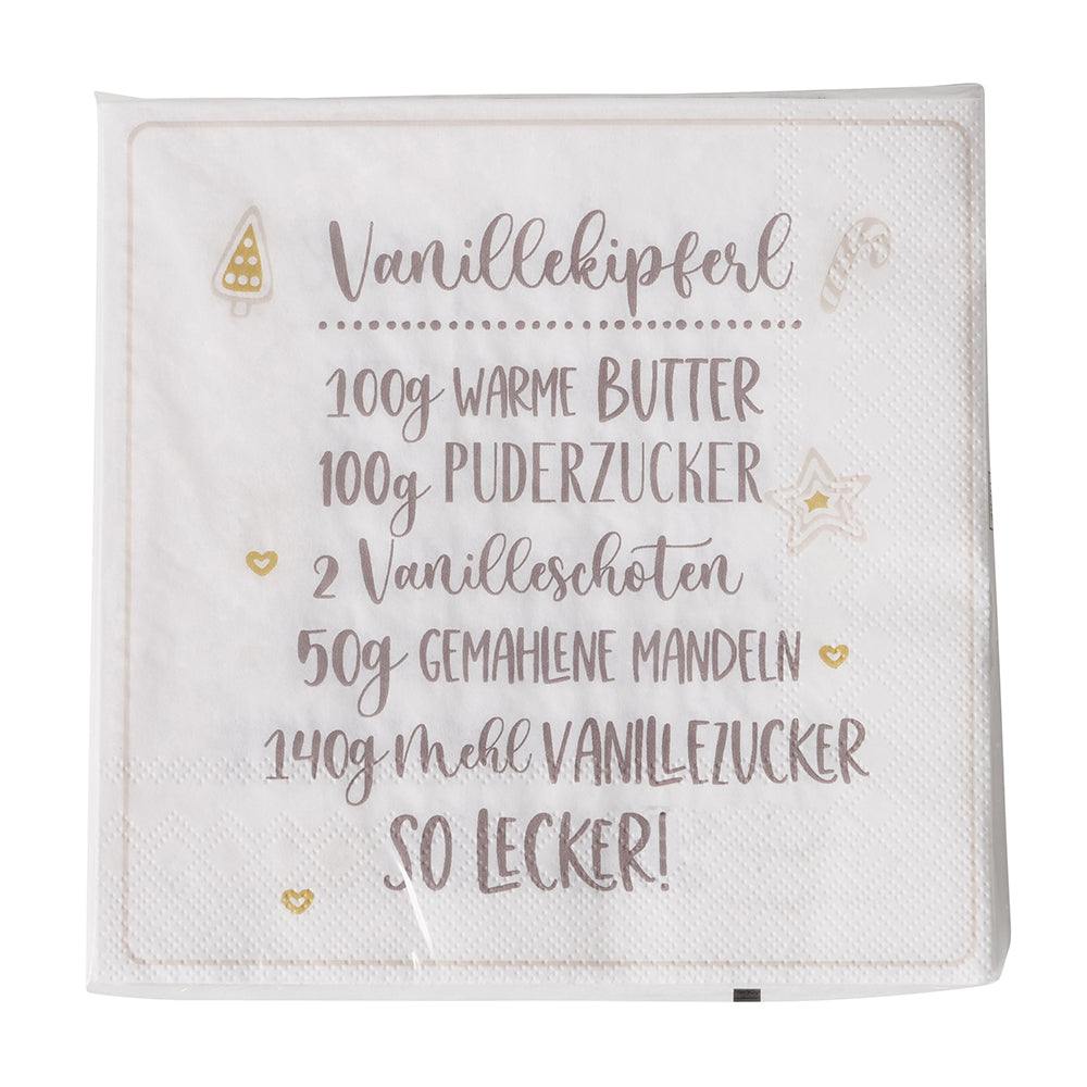 Rynx | Paper Napkins Vanilla Croissant White