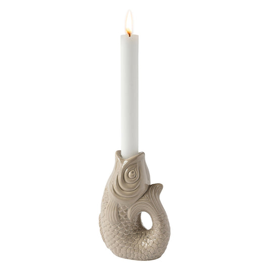 Rynx | Candle holder Monsieur Claude gray-brown small