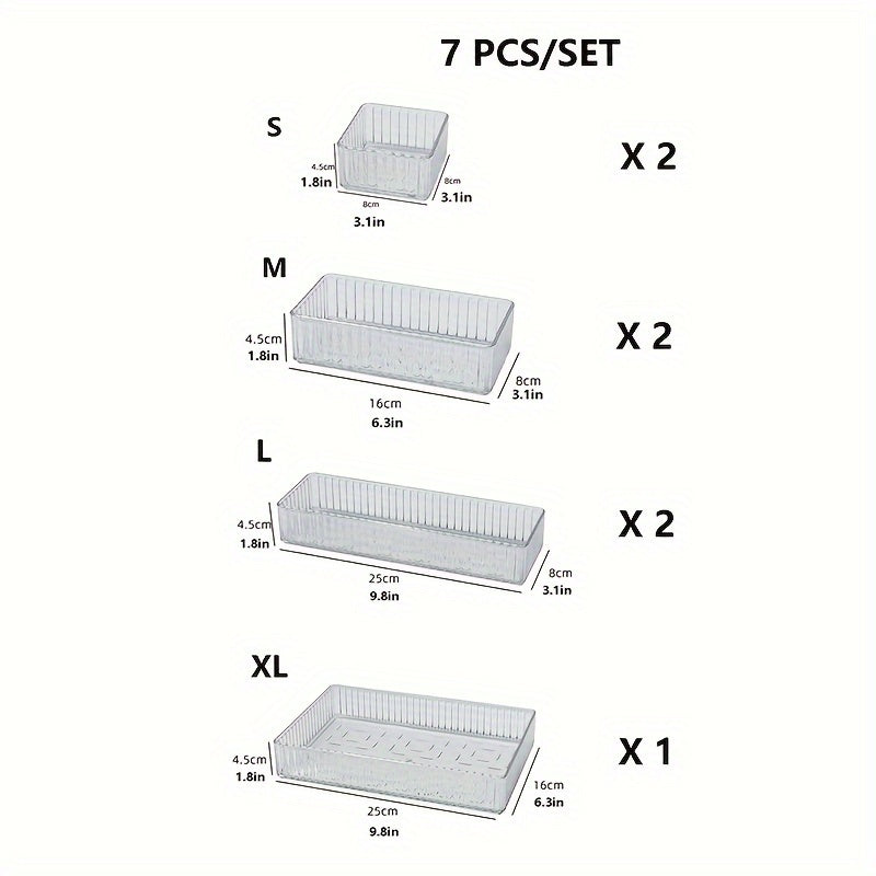 Rynx | Acrylic Cosmetic Organizer with Drawers