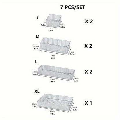 Rynx | Acrylic Cosmetic Organizer with Drawers