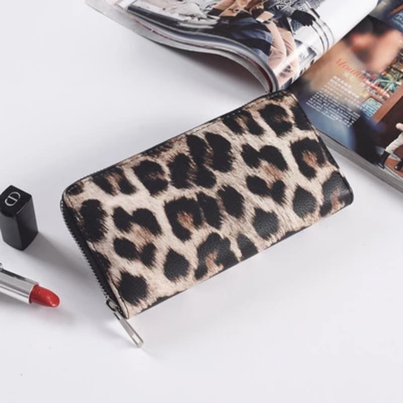 RYNX | Classic Wallet With Leopard Print For Women