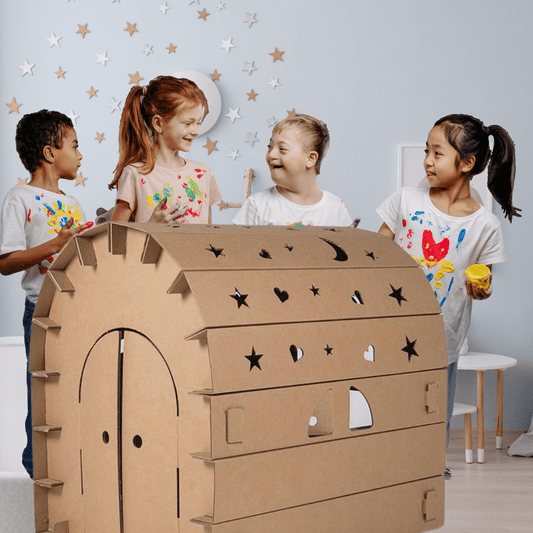 RYNX | Creative Cardboard Set - DIY Figures Building and Playing