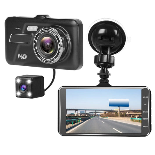 Rynx | 1080P 4-inch touchscreen dual dash cam