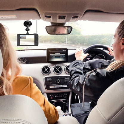 Rynx | 1080P 4-inch touchscreen dual dash cam