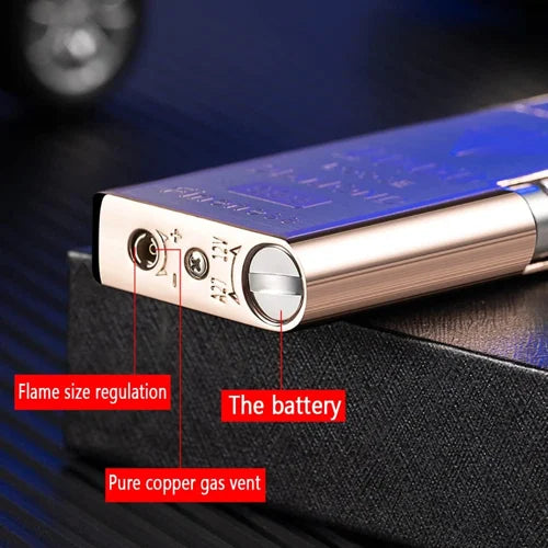 RYNX | Electronic Sensor Windproof Lighter With Red Flame