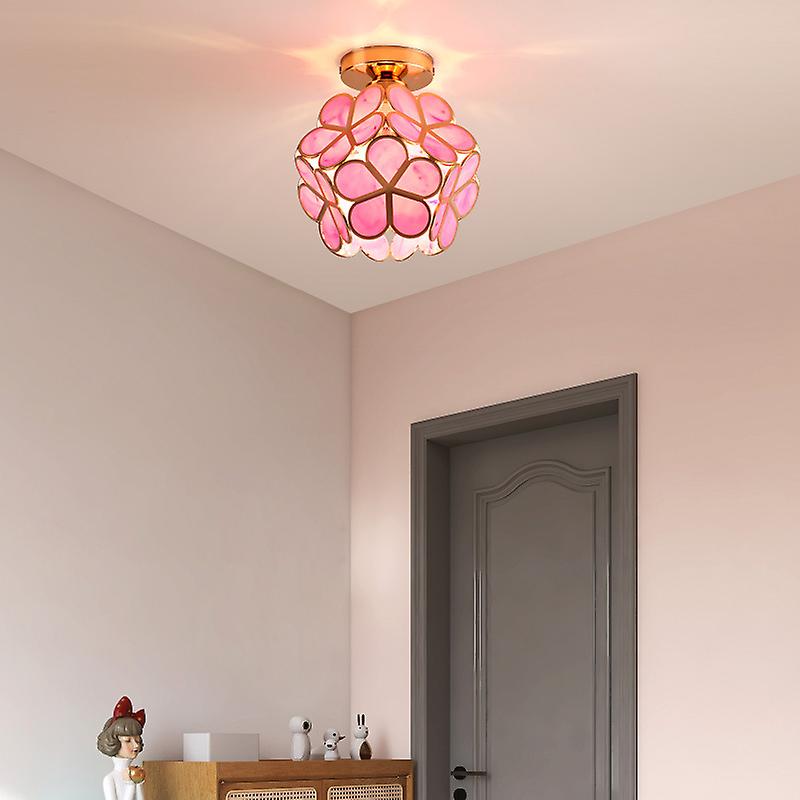 Rynx | Glass flower ceiling light - FloraGlow