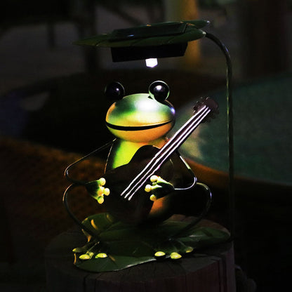 Rynx | GardenFrog Solar-Powered Decorative Light – Playful Outdoor Floor Lamp