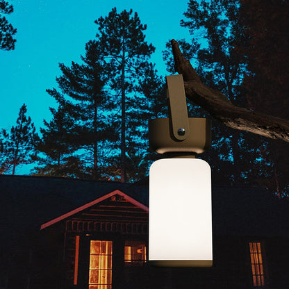 Rynx | Modern simplicity waterproof portable plastic ABS cylinder LED table lamp outdoor light for outdoor patio