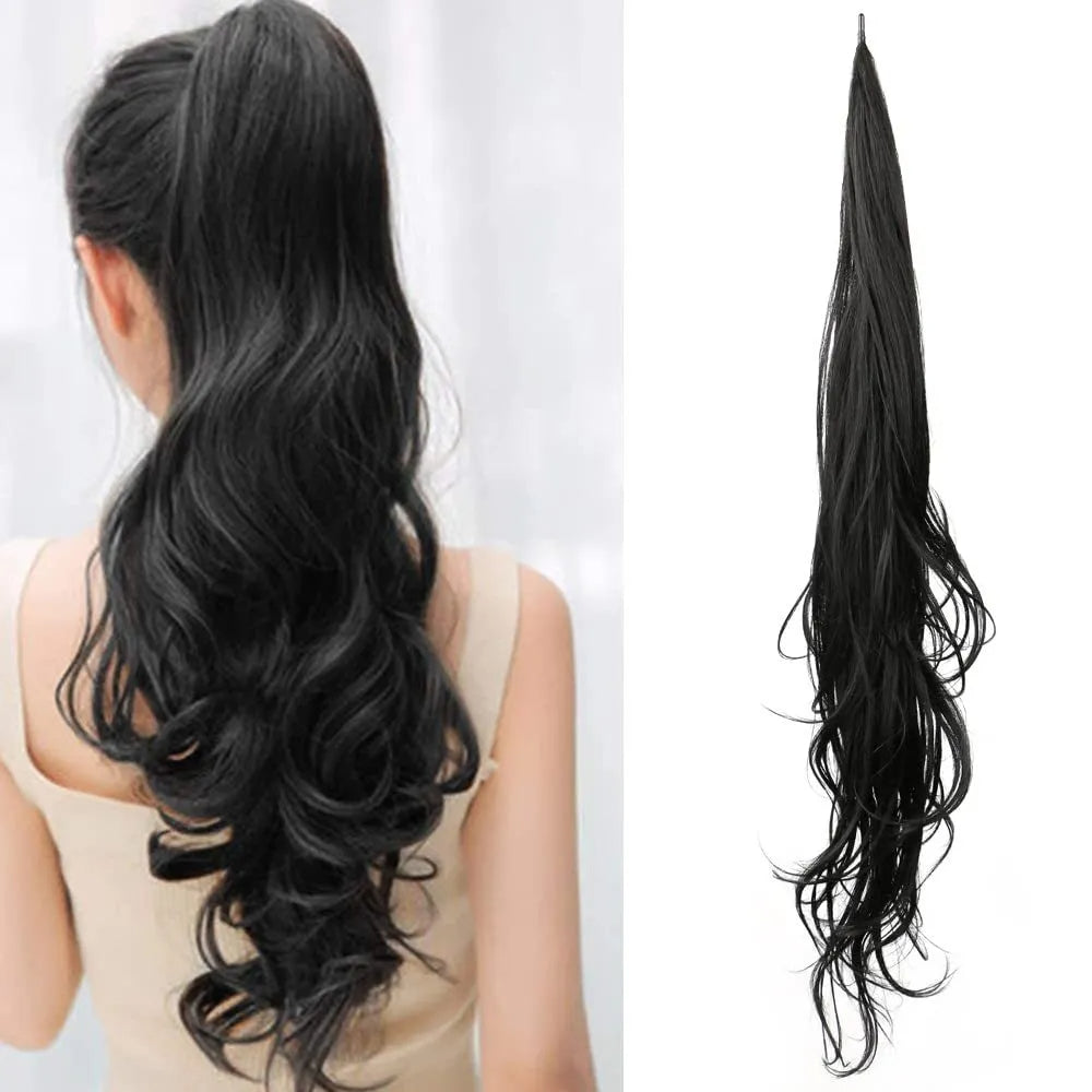 RYNX | in Ponytail – Instant Length and Volume Black