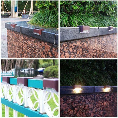 Rynx | Outdoor Waterproof Stair Solar Lights (4 Pieces)