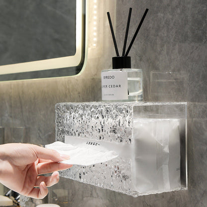 Rynx | Multifunctional tissue box with glacier pattern