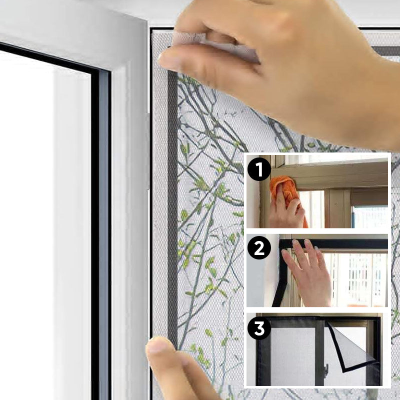 Rynx | Self-adhesive mosquito protection screens