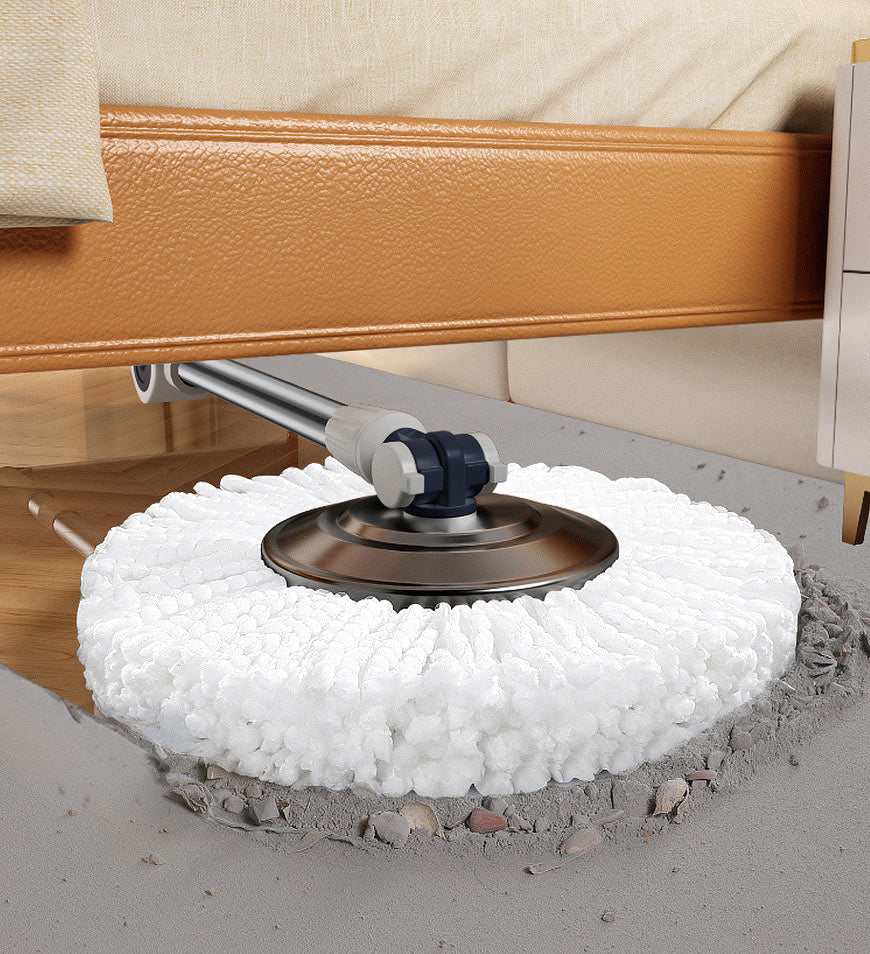 RYNX | Spin Mop And Double Bucket Set With 3 Refill Packs F236