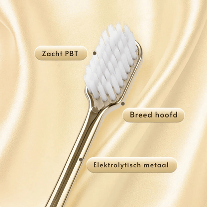 RYNX | Toothbrush - Luxury stainless steel toothbrush