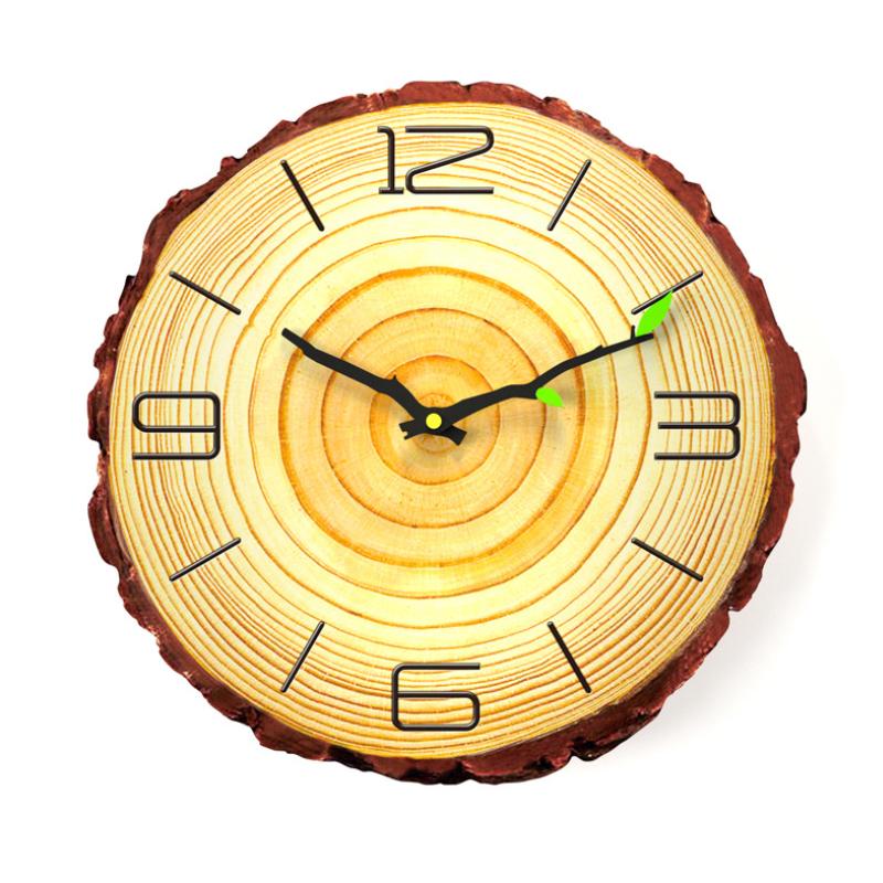 Rynx | Wood Annual Rings Wall Clock