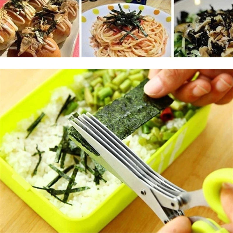 Rynx | 5 Layers Stainless Steel Multifunctional Kitchen Scissors