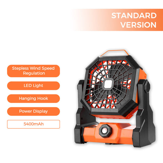 Rynx | Camping LED Fan with Light