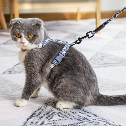 Rynx | Soft Adjustable Cat Harness and Leash Set