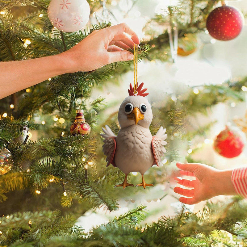 Rynx | Cartoon Rooster Decorative Ornaments
