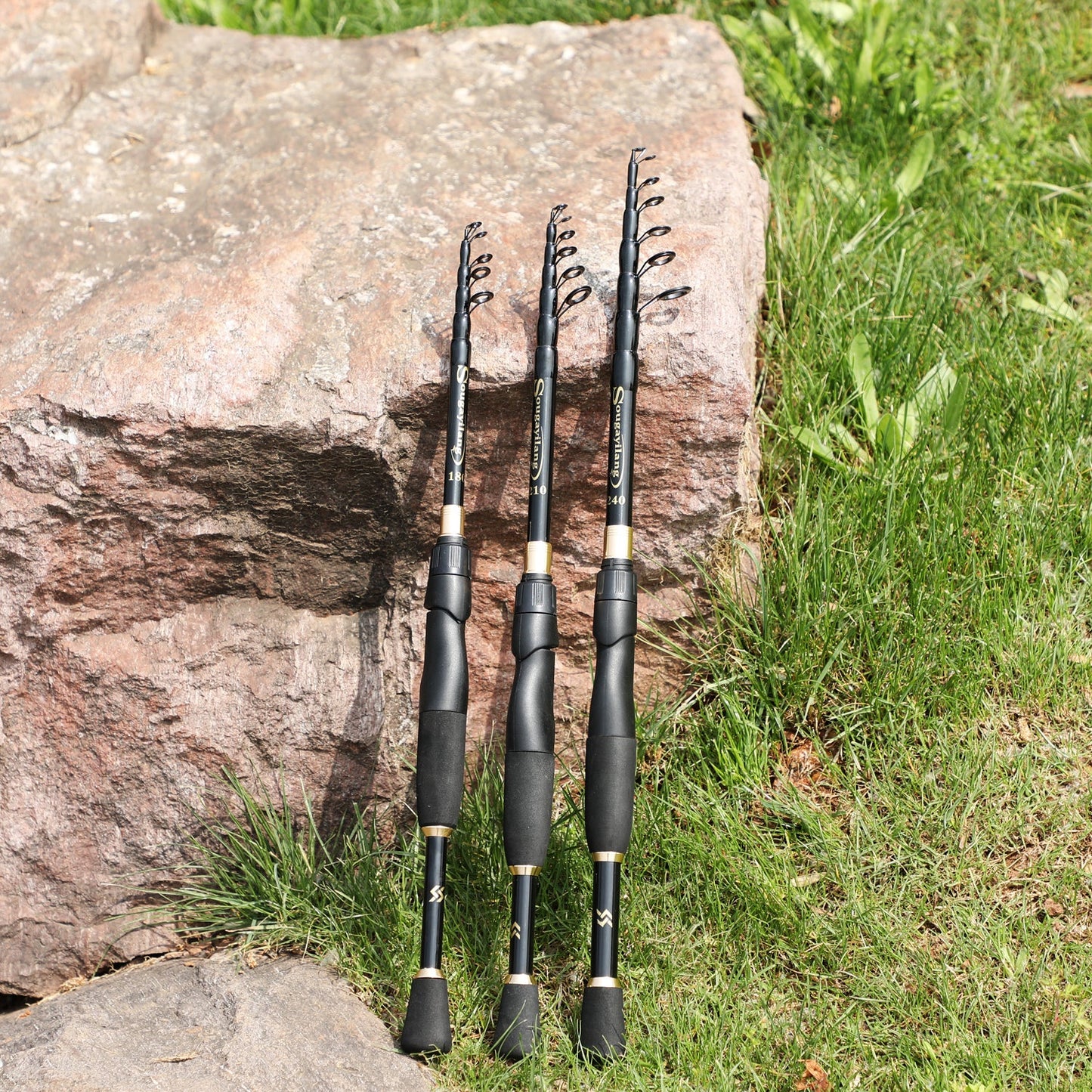 Rynx | Ultralight Telescopic Bait Fishing Rod - Carbon Fiber