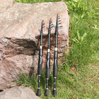 Rynx | Ultralight Telescopic Bait Fishing Rod - Carbon Fiber