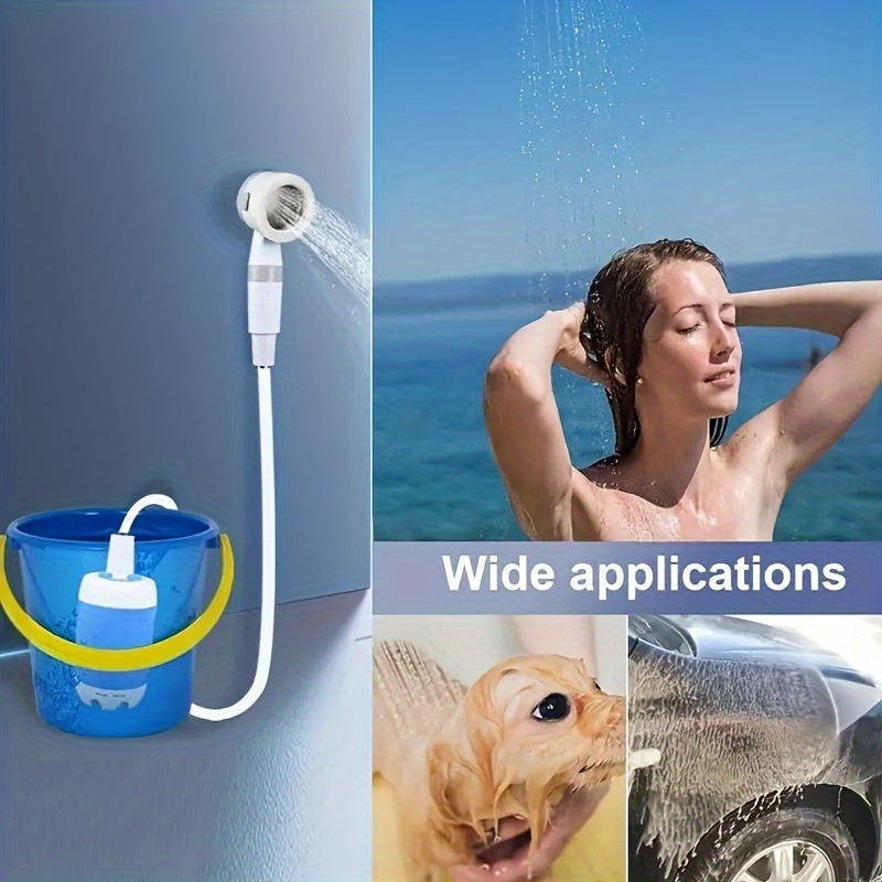 Rynx | Portable USB Watering Device - Adjustable Pressure for Outdoor Bathing, Car Cleaning and Plant Watering