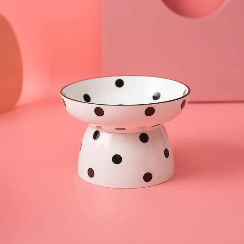 Rynx | Elevated ceramic pet bowl for small dogs and cats
