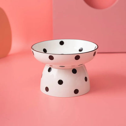 Rynx | Elevated ceramic pet bowl for small dogs and cats