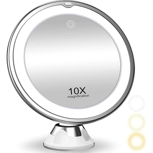 Rynx | 10X Magnifying Mirror with Light