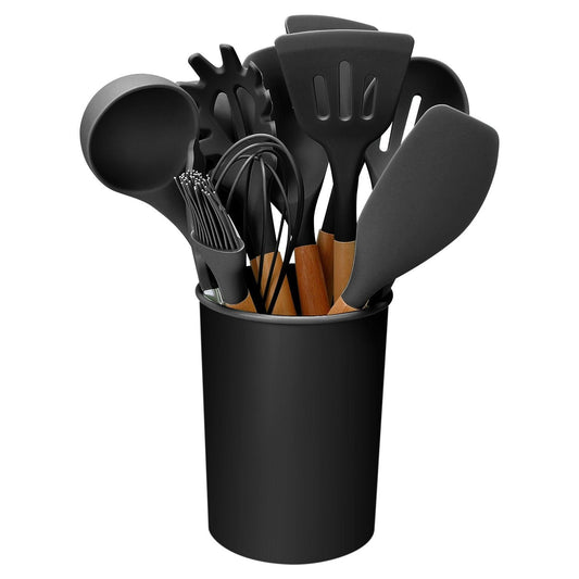 Rynx | 11-Pieces: Silicone Kitchen Utensils Set