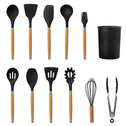 Rynx | 11-Pieces: Silicone Kitchen Utensils Set
