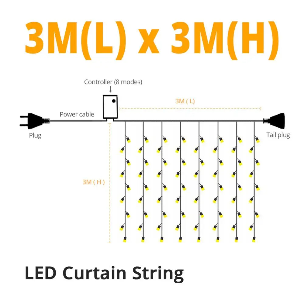 Rynx | LumiCurtain - Outdoor lighting Sling