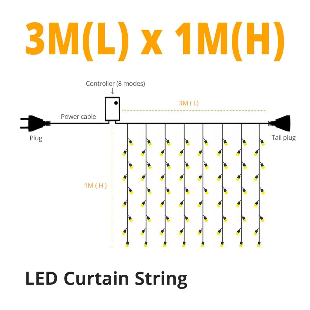 Rynx | LumiCurtain - Outdoor lighting Sling