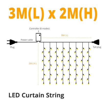 Rynx | LumiCurtain - Outdoor lighting Sling