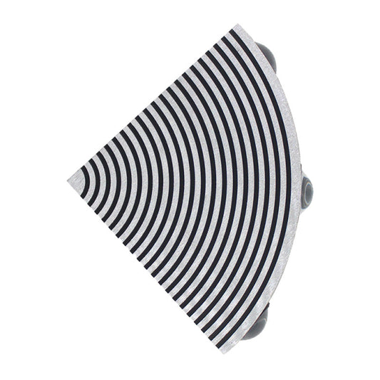 Rynx | Modernist WIFI Distorted Wall Lamp Metal Bedroom LED Recessed Wall Light in Black and Silver, Purple/Green/Yellow Light