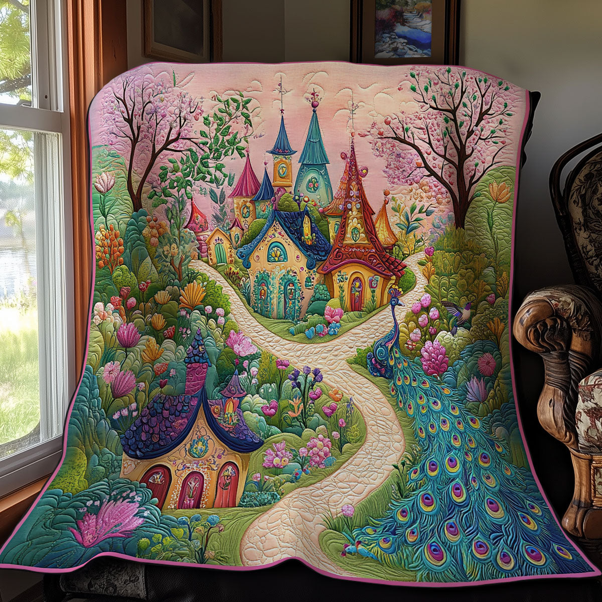 Rynx | Peacock Village Quilt