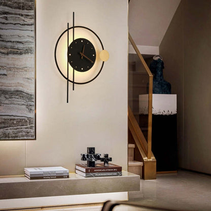 Rynx | GlowTime modern LED wall clock