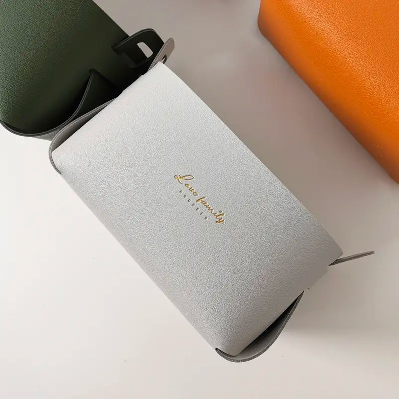Rynx | Faux leather storage baskets