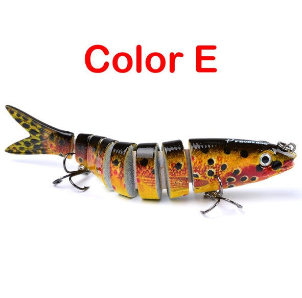Rynx | Pike fishing lures Artificial Multi Jointed Sections Hard Bait Trolling Pike Carp Fishing Tools
