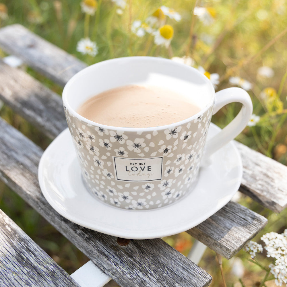 Rynx | Collections Saucer for Cups Heart Black