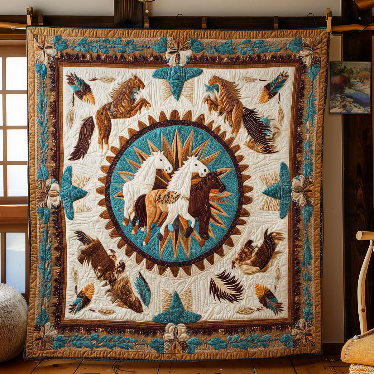 Rynx | Desert Horse Quilt