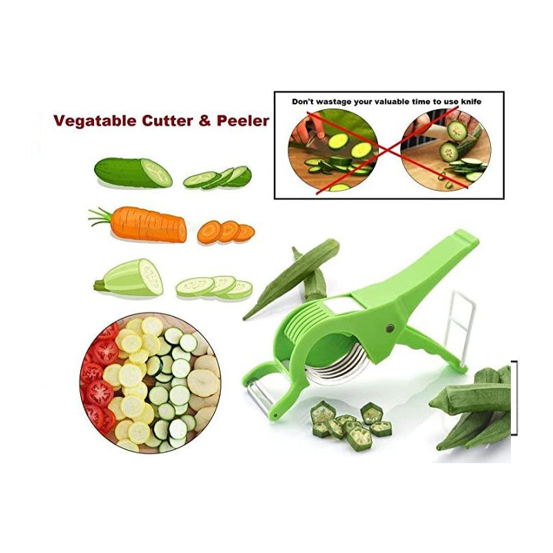 Rynx | 2 In 1 Vegetable Cutter with Peeler